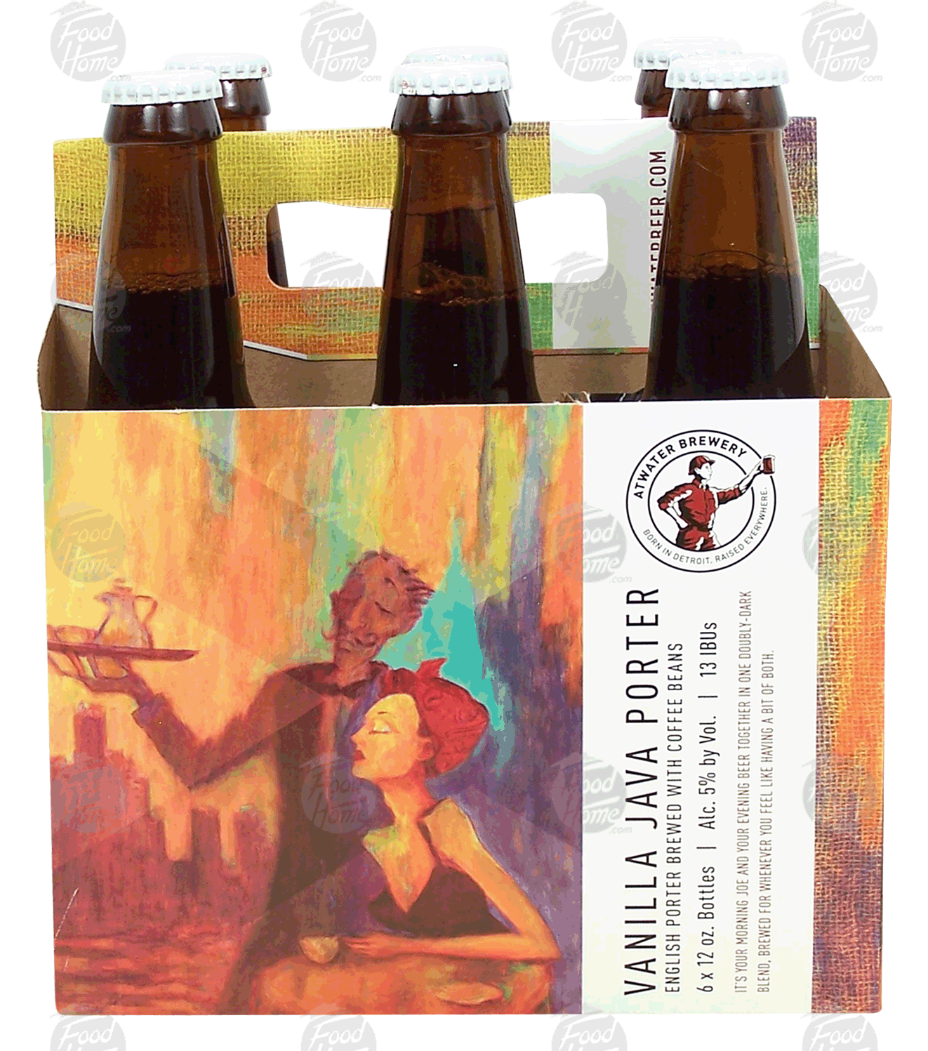 Atwater Brewery  vanilla java porter brewed with coffee beans, 12-fl. oz., 5% alc. by vol. Full-Size Picture